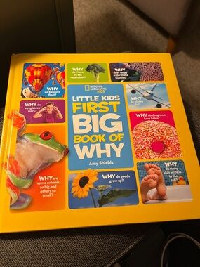 National Geographic Kids Little Kids First Big Book of Why - Yellow hardback